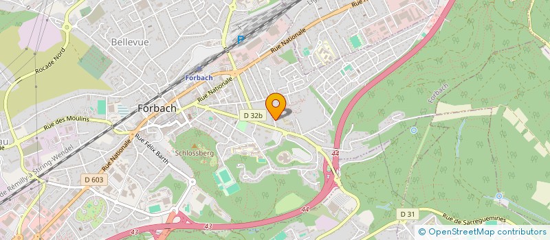 localisation de l'entreprise MONSIEUR FATIH ATLI  FORBACH