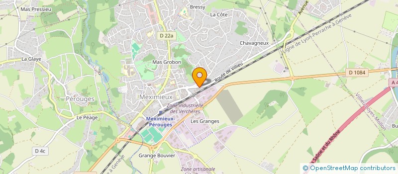 localisation de l'entreprise MONSIEUR FATIH BEKTAS  MEXIMIEUX