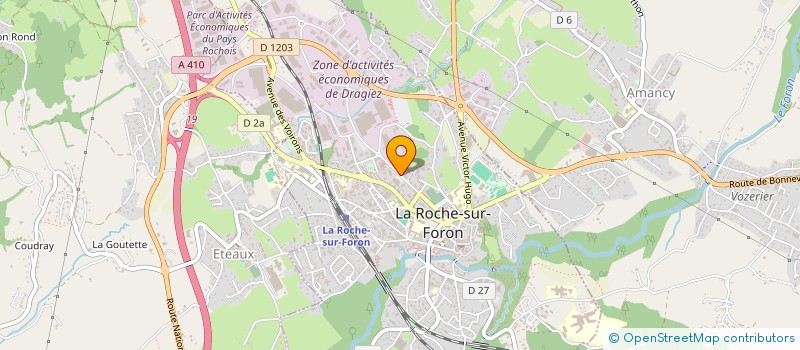 localisation de l'entreprise MONSIEUR FATIH CELIK  LA ROCHE-SUR-FORON