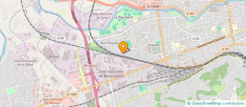 localisation de l'entreprise MONSIEUR FATIH COSKUN  BRIVE-LA-GAILLARDE