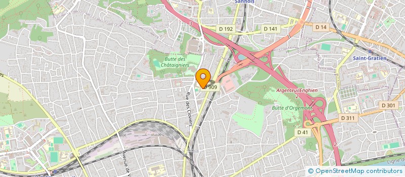 localisation de l'entreprise MONSIEUR FATIH DEMIRCI  ARGENTEUIL