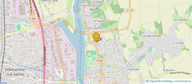 localisation de l'entreprise MONSIEUR FATIH DEMIRHAN  JASSANS-RIOTTIER