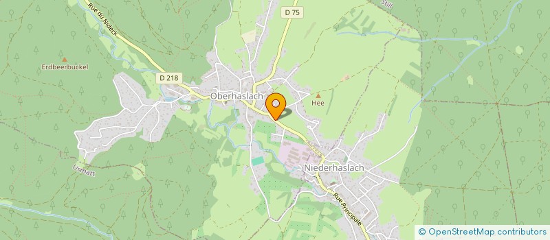 localisation de l'entreprise MONSIEUR FATIH DURMAZER  OBERHASLACH