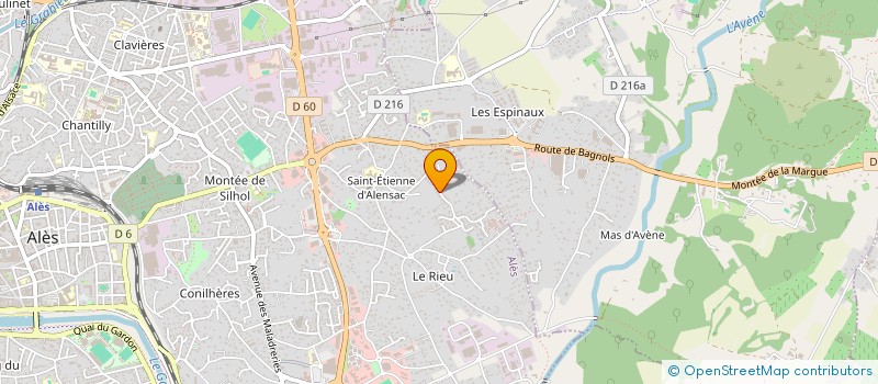 localisation de l'entreprise MONSIEUR FATIH EMIRALI à ALES