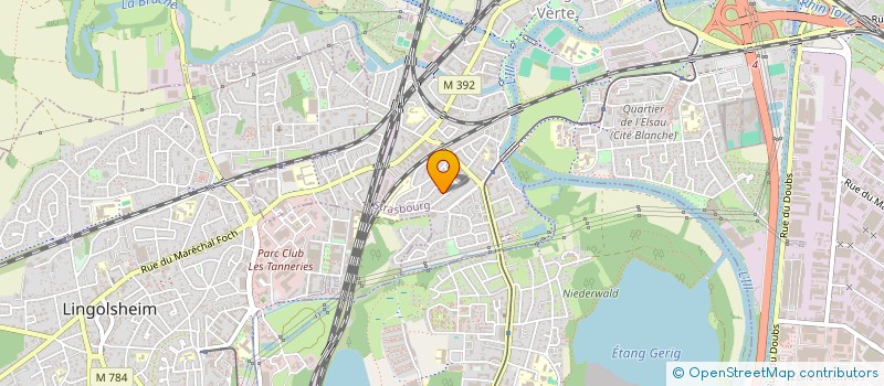 localisation de l'entreprise MONSIEUR FATIH GUCUKO  STRASBOURG