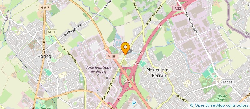 localisation de l'entreprise MONSIEUR FATIH GUNAYDIN  NEUVILLE-EN-FERRAIN