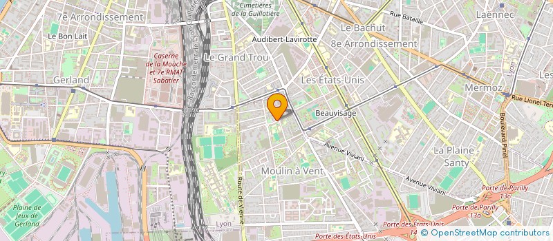 localisation de l'entreprise MONSIEUR FATIH HOSGOR  VENISSIEUX