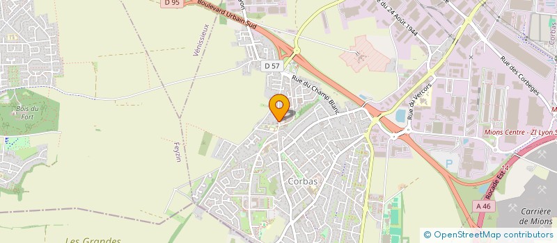 localisation de l'entreprise MONSIEUR FATIH ILHAN à CORBAS