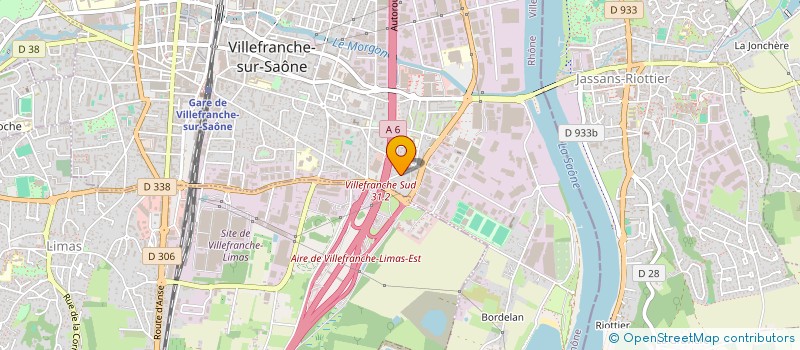 localisation de l'entreprise MONSIEUR FATIH KALKAN  VILLEFRANCHE-SUR-SAONE