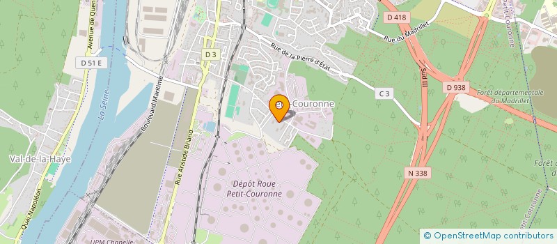 localisation de l'entreprise MONSIEUR FATIH KARACAYIR  PETIT-COURONNE