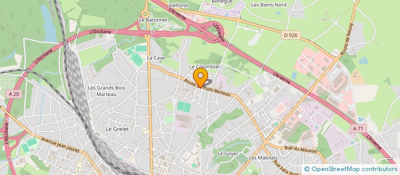 localisation de l'entreprise MONSIEUR FATIH KAYAPINAR  VIERZON