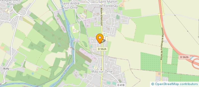 localisation de l'entreprise MONSIEUR FATIH KESGIN à SAINT-MARTIN-DE-FONTENAY