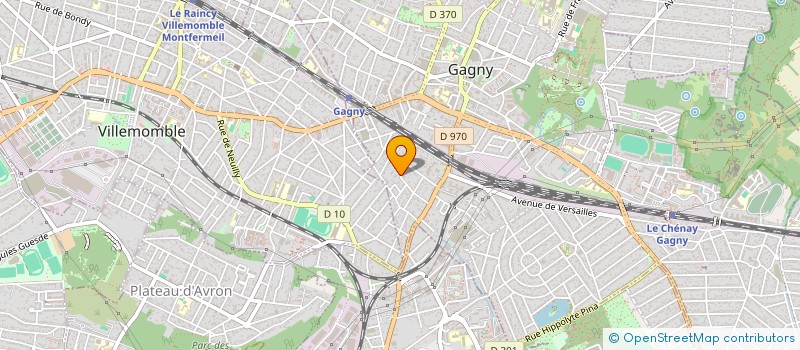 localisation de l'entreprise MONSIEUR FATIH KOC  GAGNY