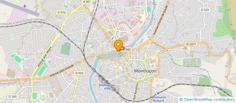 localisation de l'entreprise MONSIEUR FATIH KON à MONTLUCON