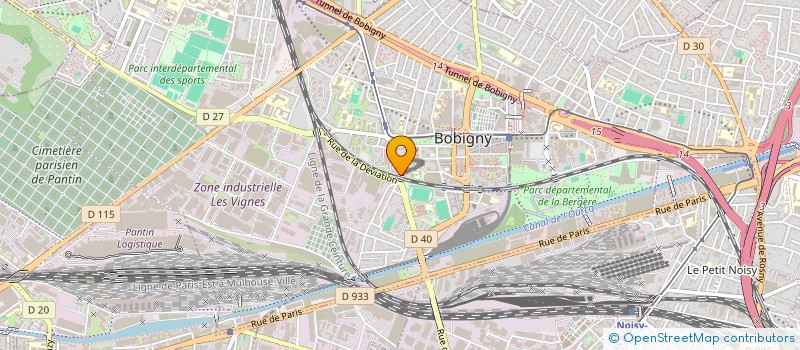 localisation de l'entreprise MONSIEUR FATIH KUCUKUGURLU  BOBIGNY