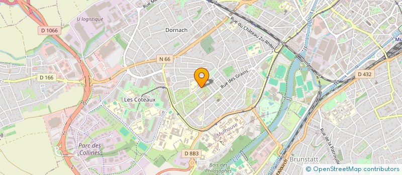 localisation de l'entreprise MONSIEUR FATIH NERGIZ  MULHOUSE