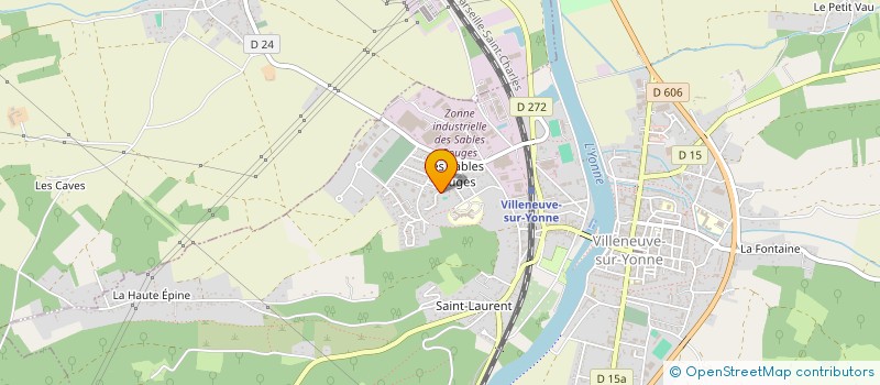 localisation de l'entreprise MONSIEUR FATIH SARISU  VILLENEUVE-SUR-YONNE