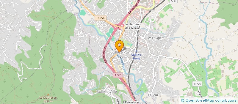 localisation de l'entreprise MONSIEUR FATIH SEBOUIA  SOLLIES-PONT