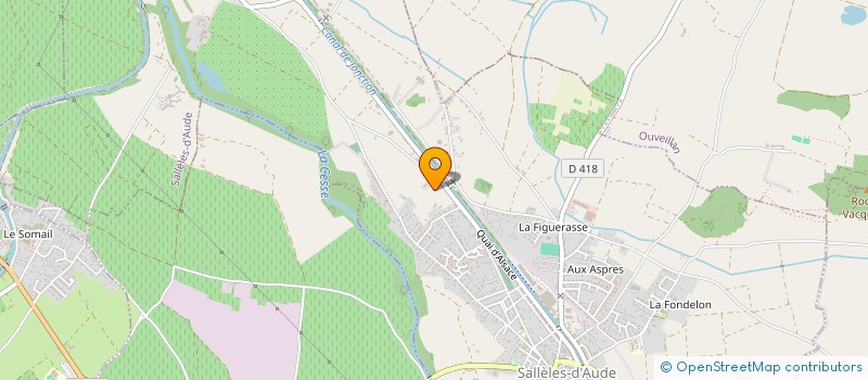 localisation de l'entreprise MONSIEUR FATIH SENER  SALLELES-D'AUDE