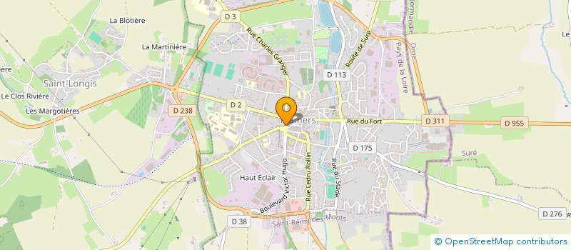 localisation de l'entreprise MONSIEUR FATIH SIMSEK à MAMERS
