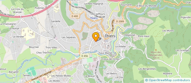 localisation de l'entreprise MONSIEUR FATIH SIMSEK à THIERS