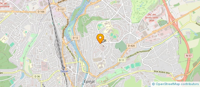 localisation de l'entreprise MONSIEUR FATIH SONMEZ à EPINAL