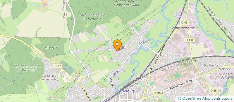 localisation de l'entreprise MONSIEUR FATIH TUNC à SARREBOURG