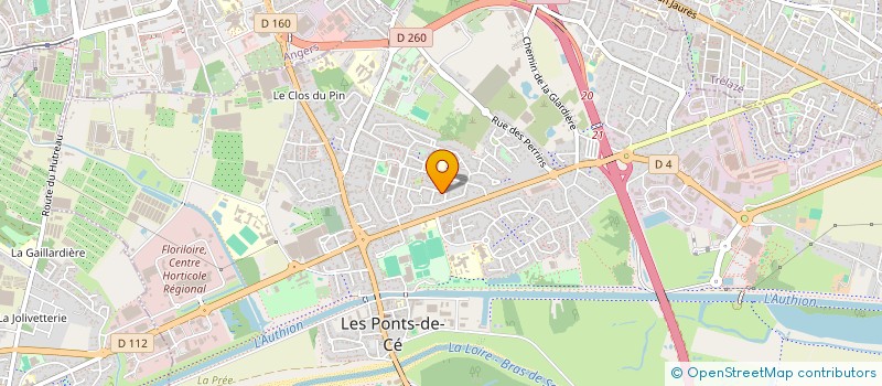 localisation de l'entreprise MONSIEUR FATIH TURKOGLU à LES PONTS-DE-CE