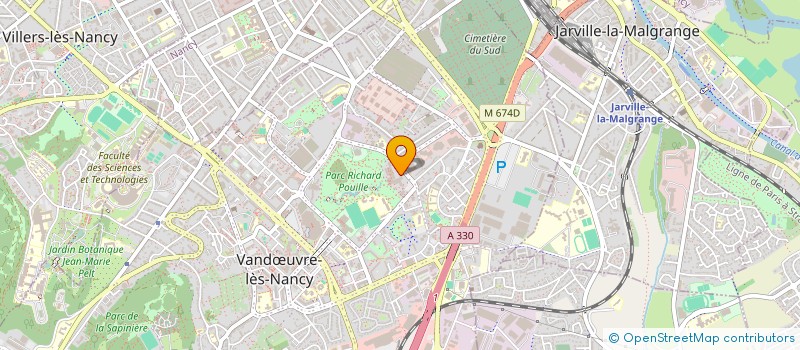 localisation de l'entreprise MONSIEUR FATIH UYSAL  VANDUVRE-LES-NANCY