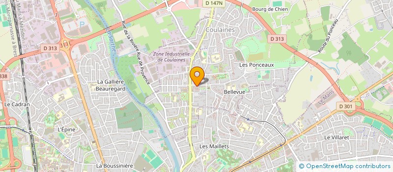 localisation de l'entreprise MONSIEUR FATIH UZUN à COULAINES