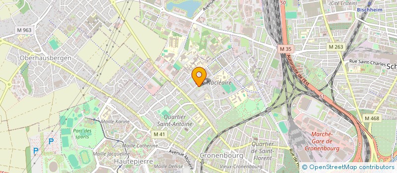 localisation de l'entreprise MONSIEUR FATIH YALCIN à STRASBOURG