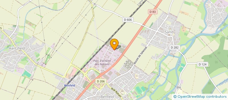 localisation de l'entreprise MONSIEUR FATIH YILDIZ  BENFELD