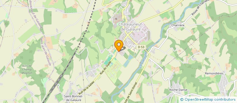 localisation de l'entreprise MONSIEUR FATIH YILMAZ  CHATEAUNEUF-DE-GALAURE