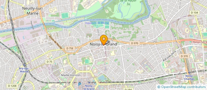 localisation de l'entreprise MONSIEUR FATIHA BETTAHAR  NOISY-LE-GRAND