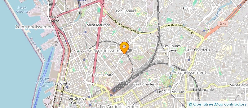 localisation de l'entreprise MONSIEUR FATIMA SEBIHI à MARSEILLE