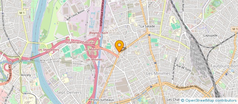 localisation de l'entreprise MONSIEUR FATIMA SKMACHE  TOULOUSE
