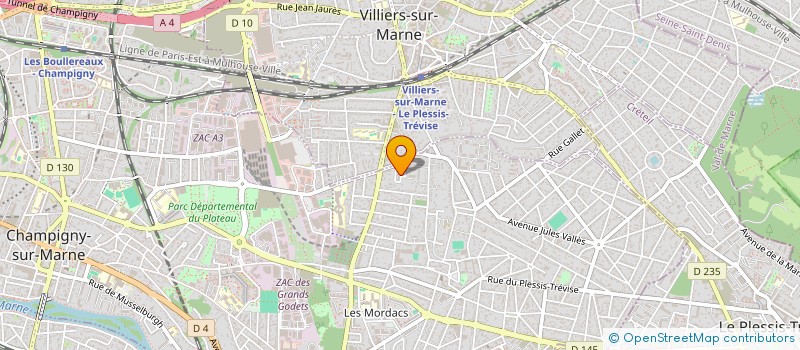 localisation de l'entreprise MONSIEUR FATINE BASHIR à CHAMPIGNY-SUR-MARNE
