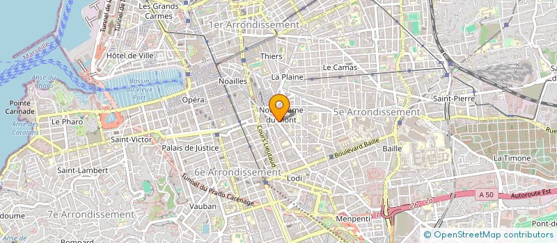 localisation de l'entreprise MONSIEUR FATIR BENFEDEL à MARSEILLE
