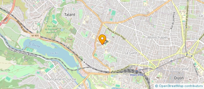 localisation de l'entreprise MONSIEUR FATLUM BEQJA  DIJON