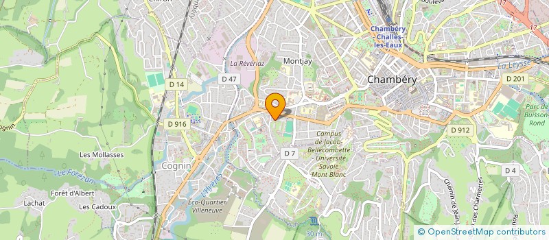 localisation de l'entreprise MONSIEUR FATLUM BERISHA  LA MOTTE-SERVOLEX