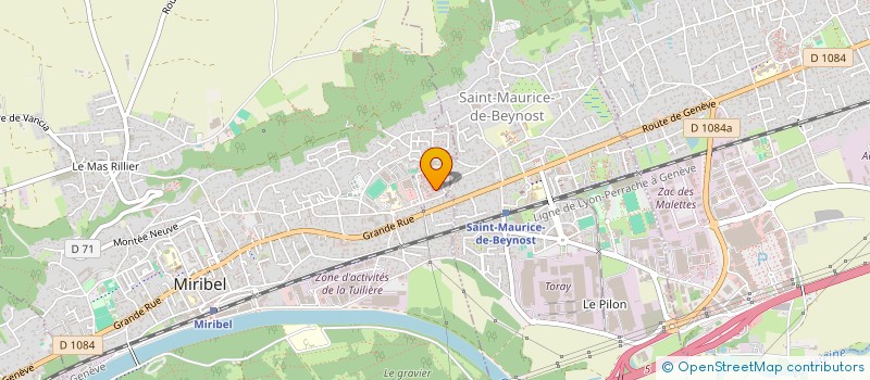 localisation de l'entreprise MONSIEUR FATLUM MUSTAFA à MIRIBEL