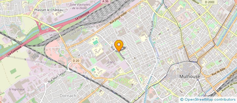 localisation de l'entreprise MONSIEUR FATMA ZAHRA KHEDIM  MULHOUSE