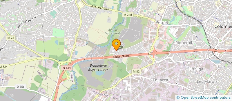 localisation de l'entreprise MONSIEUR FATMI MEGHERBI à COLOMIERS