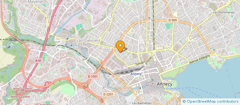 localisation de l'entreprise MONSIEUR FATMIR NEZIRI à ANNECY