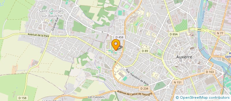 localisation de l'entreprise MONSIEUR FATON HOXHA à AUXERRE