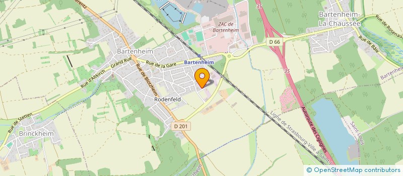 localisation de l'entreprise MONSIEUR FATON SADRIU  BARTENHEIM