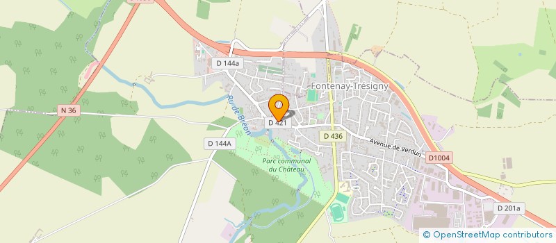 localisation de l'entreprise MONSIEUR FATOS BEQIRI  FONTENAY-TRESIGNY