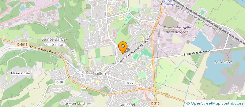 localisation de l'entreprise MONSIEUR FATOS CERAJ à GAILLON