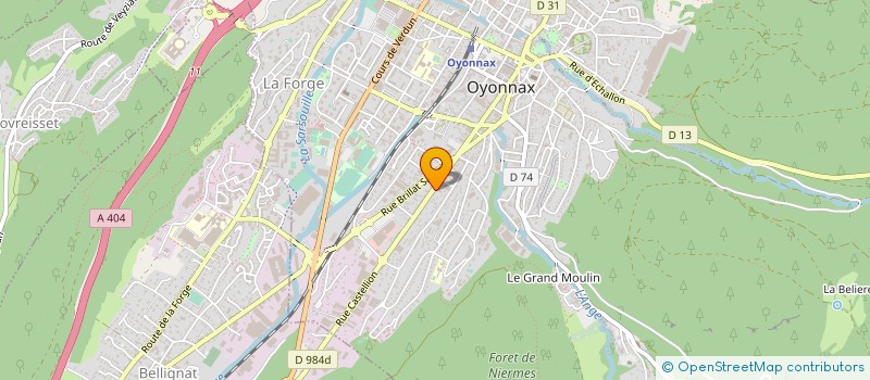localisation de l'entreprise MONSIEUR FATOS MUSTAFA à OYONNAX