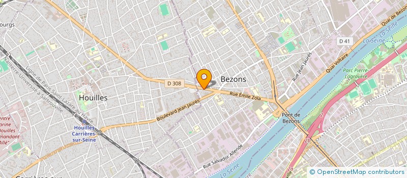 localisation de l'entreprise MONSIEUR FATRI LEULLI  BEZONS